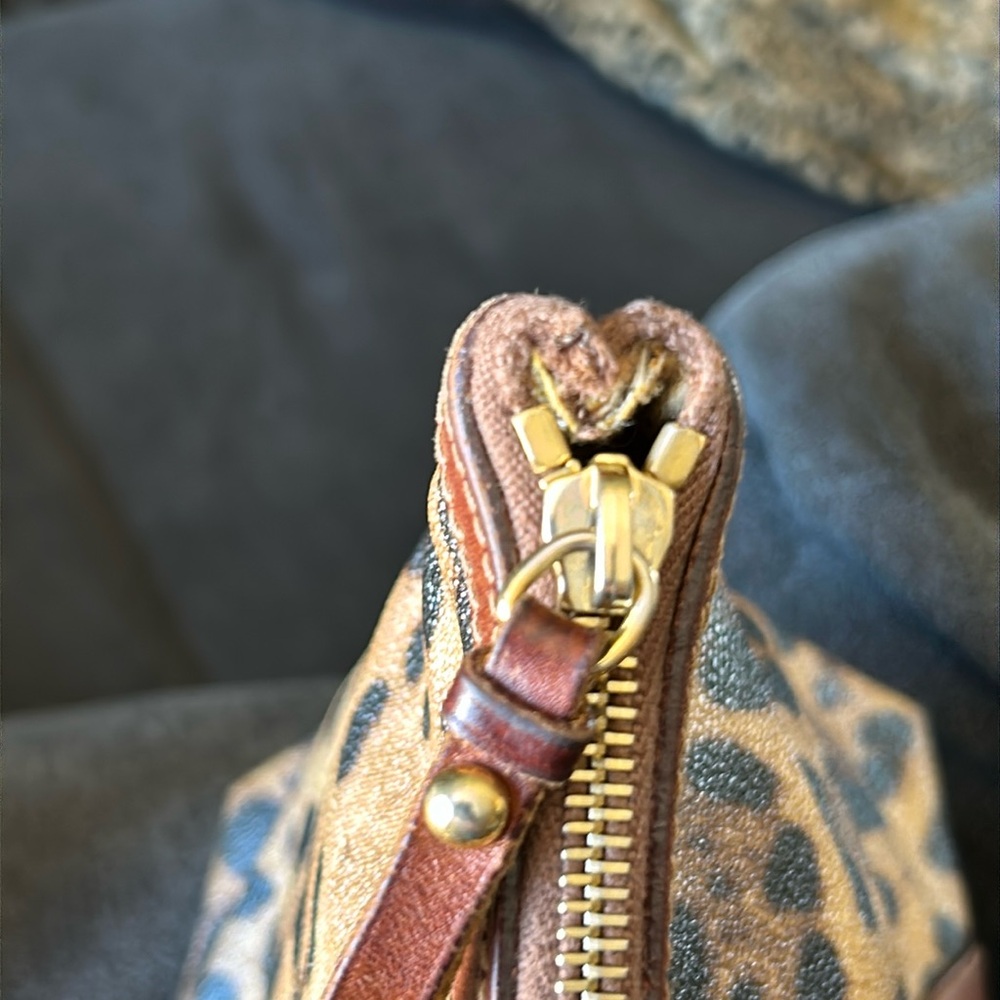 Dolce & Gabbana Brown and Black Leopard Print Tote - Picture 6 of 16